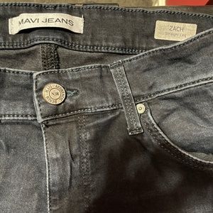 Mens Mavi (Zach) Straight Leg Jeans